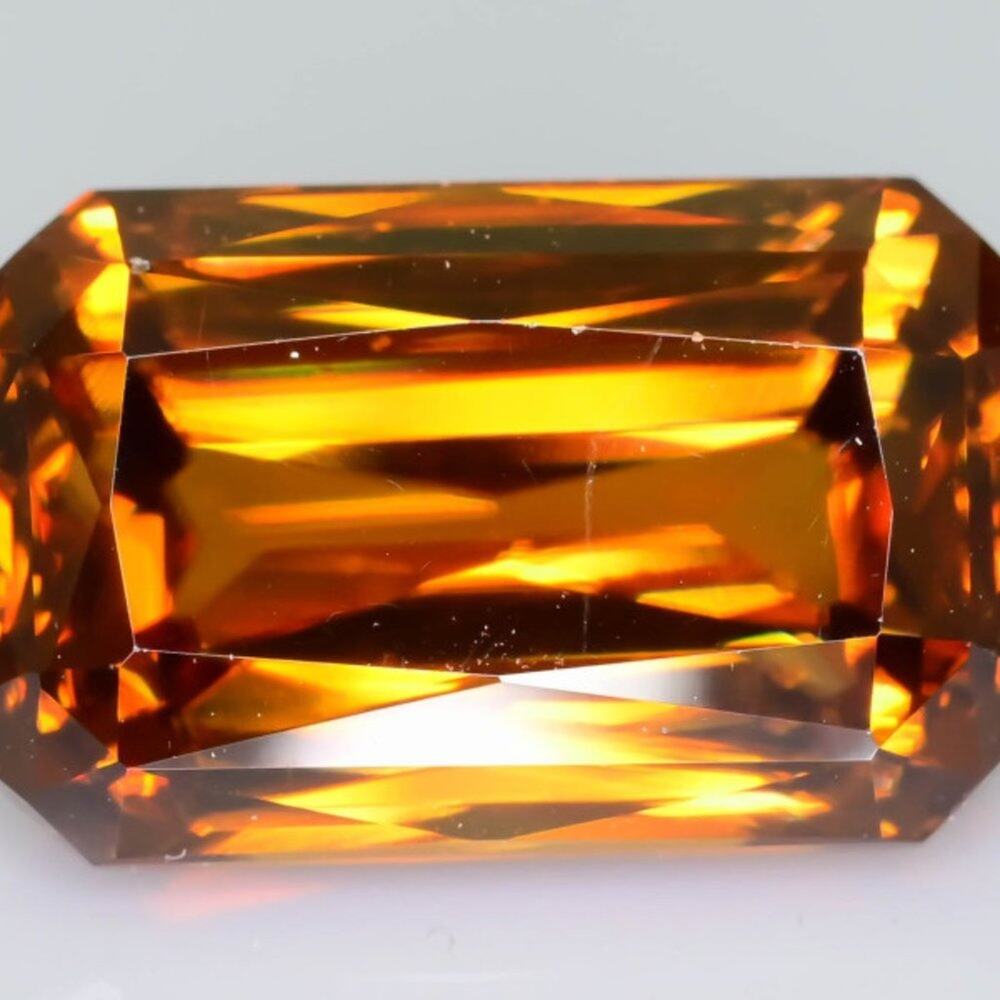 6.7 Carat Genuine Honey Zircon!